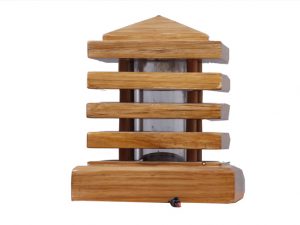 Decorative Exterior Wooden Lamp with 3W LED Light - Image 2