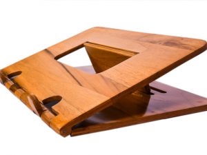 Wooden Folding and Adjustable Laptop Stand - Image 5
