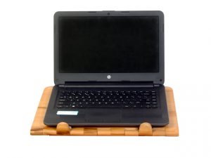 Wooden Folding and Adjustable Laptop Stand - Image 3