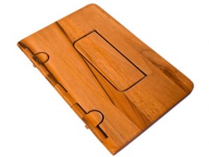 Wooden Folding and Adjustable Laptop Stand - Image 4