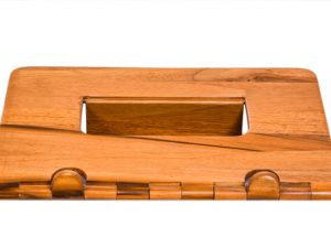 Wooden Folding and Adjustable Laptop Stand - Image 2
